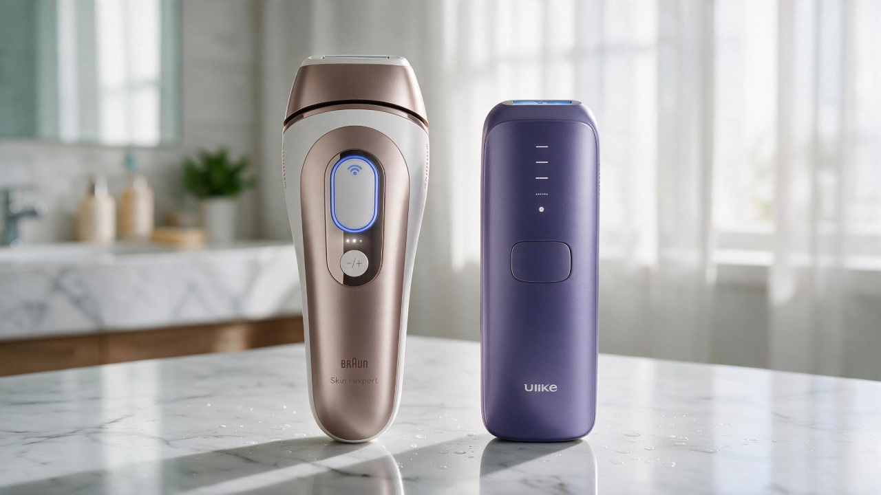 braun vs ulike épilateur lumière pulsée